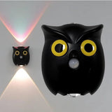 Night Light - Mood Lamp - LED Lighting - Night Lamp - LED Cabinet Light and Stair Light with Sensor - Two-tone - USB Rechargeable Night Light - Magnetic Mounting - For Children's Room, Bedroom, Hallway or Corridor, etc. (Black)