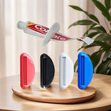 4-pack - Toothpaste tube squeezer - Dispenser - Toothpaste roller holder - Essential gadget for lazy people - Rear View