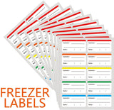 Frozen Food Labels - Writable Frozen Food Labels - Best Before Date Labels - Food Labels - Date Labels - 30 Images