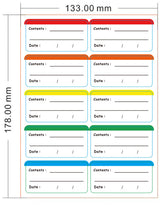 Frozen Food Labels - Writable Frozen Food Labels - Best Before Date Labels - Food Labels - Date Labels - 30 Images