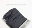 Warm gloves for strollers - water-repellent gloves for winter and snowy days - cold-resistant gloves for strollers - windproof and thickened (black)