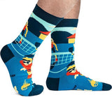 I'd Rather Be Playing Pickleball Socks - Funny Socks - Warm Thick Socks for Men and Women - Funny Socks Men 41 46 - Funny Socks - Funny Gifts for Women - Front View