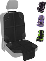 1 Car Seat Protector - Child Car Seat Cover - Car Interior Mat - Non-Slip Mat - Waterproof and Scratch-Resistant - Black