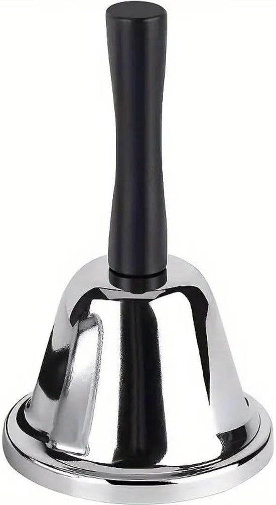 Handbell - Reception Phone - Stainless Steel - Fixed Desk - Service - Santa Claus Bell - Hotel Butler Desk Handle - Living Room - Home - Decoration - School Hospital - Bar