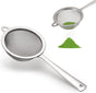 Matcha filter - 2 pieces - Tea filter - Stainless steel filter - Kitchen filter - Mini filter - Flour sieve - Baking sieve