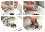Drain and sink filter bags - Filter bags/filters - 100 pieces - 45-Degree Angle