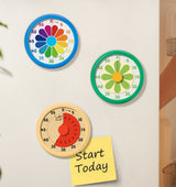 Kitchen Timer - Kitchen Timer - Timer - Digital Kitchen Timer - Child-Friendly Visual Mechanical Timer - Magnetic Sticker Timer - Puppy Pattern