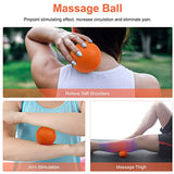 4 in 1 Foam Roller Set: Trigger Point Roller - Yoga Stick - Massage Ball - Fitness Stretching Band - Carrying Bag - Towel for Deep Muscle Massage - Pilates and Yoga - Side View