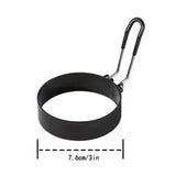 Four-Piece Round Egg Frying Set - Non-Stick Egg Rings - Egg Molds - Spring Roll Molds - Non-Stick Egg Rings - Leak-Proof Egg Molds
