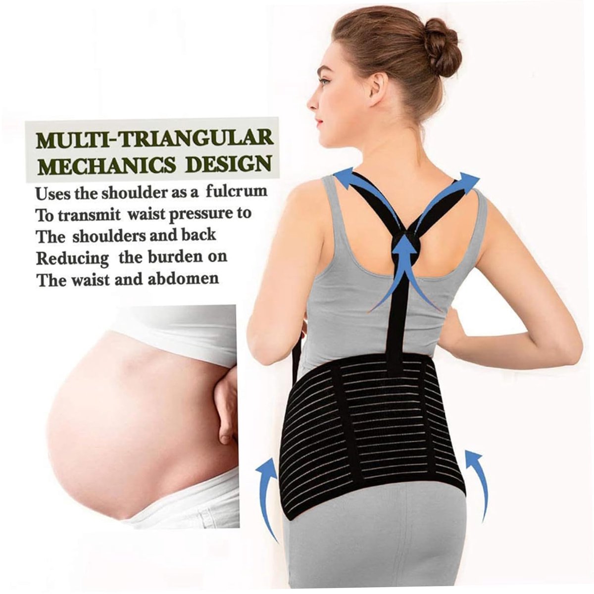 Abdominal Brace - Pregnancy - Black L