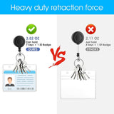 2-pack clear horizontal name labels - badge ID holders - clear ID holders soft - for nurses, doctors, teachers and offices