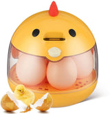 Incubator - Egg incubator | Incubator with a capacity of 4 eggs - with automatic temperature and humidity control - suitable for hatching eggs of chickens, ducks, geese, quails, parrots and other poultry - Front View