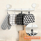 Set of 6 - Oven Mitts and Heat Resistant Mat - Microwave Gloves and Heat Resistant Oven Mat - Cooking Specific - Close-Up Angle