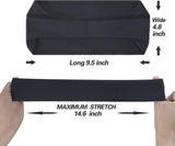 5-Pack Running Headbands for Men - Sports Headbands for Men, Sweat-Wicking - Suitable for Running, Cycling, Basketball, Yoga and Fitness Training - Elastic Unisex Headbands