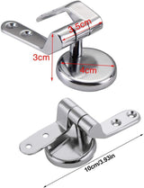 Replacement hinge for gold toilet seat - Toilet accessories - Bathroom accessories - For wood - Resin | - MDF toilet seat - Including accessories