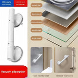 Shower Handle with Suction Cup Bathroom - Suitable for shower and toilet - Moisture-resistant - Non-slip - Safety handle - Removable - Wall bracket - Handle for the elderly and children - 35 CM - Top-Down View