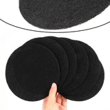 Kitchen Compost Bin Filters - 6-Pack Replacement Countertop Compost Bin Filters - Round 6.7 Inches - 45-Degree Angle