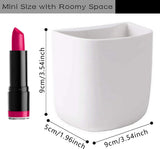 Pencil Holder - Self-Adhesive Wall Pencil Holder - Highlighter - Writing Tool Organizer - Storage - Whiteboard - Home Office - White - Set of 2