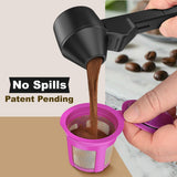 Coffee Scoop – Measuring Spoon – Coffee Accessories – Coffee Measuring Spoon | A Spoon with a Funnel – Scoops – Coffee Scoop