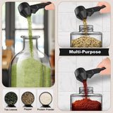 Coffee Scoop – Measuring Spoon – Coffee Accessories – Coffee Measuring Spoon | A Spoon with a Funnel – Scoops – Coffee Scoop - 45-Degree Angle