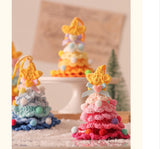 Christmas Decorations - Crochet Christmas Tree Bell Decorations - Small Christmas Decorations - Car Decorations - Style C