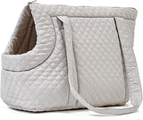 Pet Carrier - Small Portable Pet Carrier - Lightweight Cotton Winter Pet Carrier - Take Your Pet With You - Suitable for Cats, Puppies and Kittens