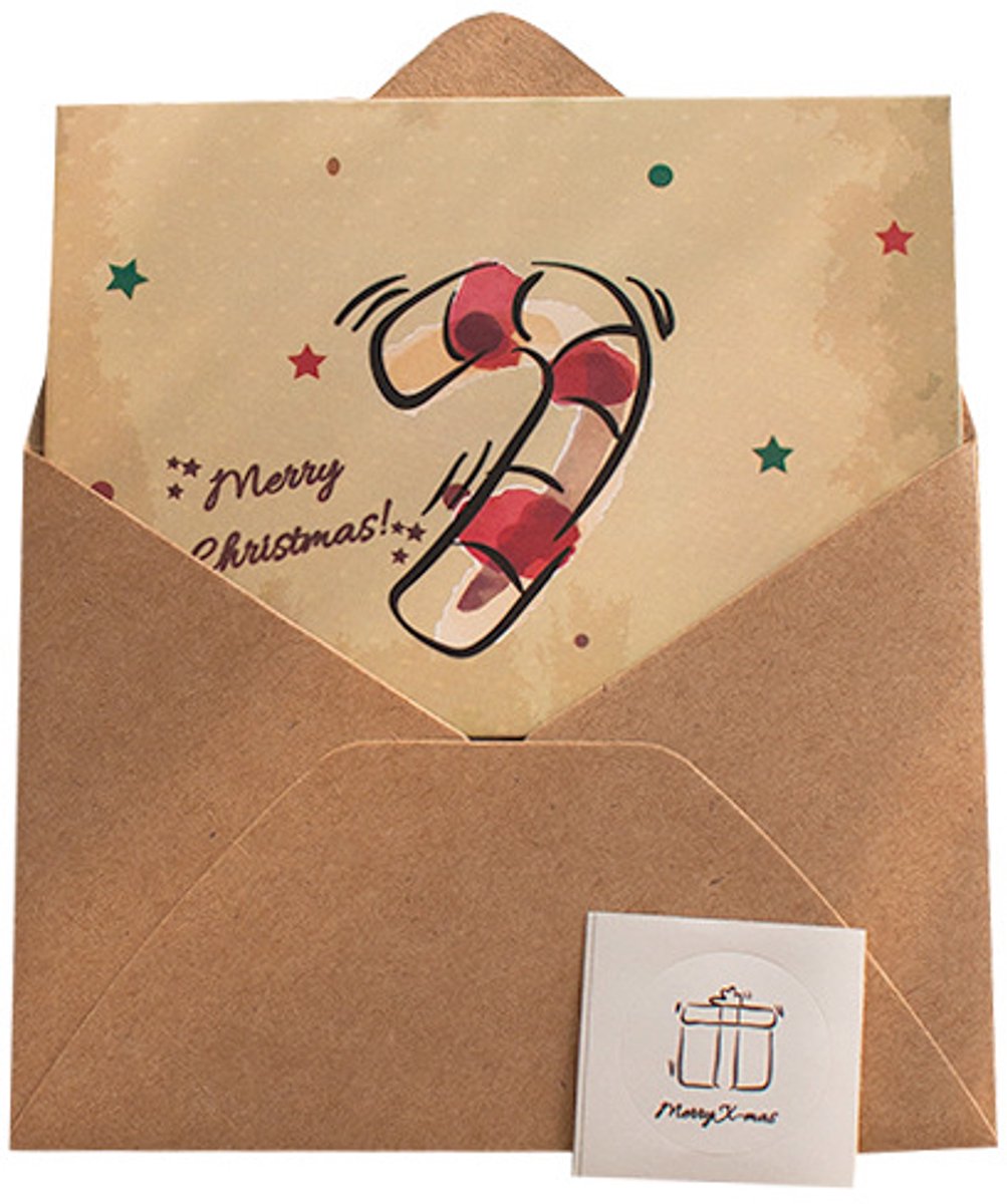 Christmas cards with envelopes - 6 sets - Christmas Eve cards - Christmas decorations - Christmas cards - New Year's cards - Making Christmas cards - Christmas card sets