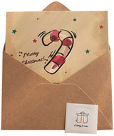 Christmas cards with envelopes - 6 sets - Christmas Eve cards - Christmas decorations - Christmas cards - New Year's cards - Making Christmas cards - Christmas card sets - Top-Down View
