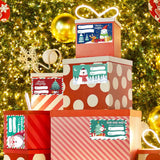 Labels - (500 sheets) - Gift labels - Label stickers - Handwritten labels - Christmas gift labels - Christmas gifts for women, men and mothers - Christmas wrapping paper - Christmas decorations - 7.5*4 cm