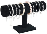 Bracelet Stand - Watch Stand - Flannel Bracelet Display Stand - T-Shaped Display Stand Jewelry Bracelet Watch Display Stand