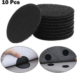 Set of 10 - Removable and Reusable - Trace-Free Adhesive - Sofa Cushion Fastener - Anti-Tread Mat for Bed Sheets