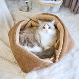 Dog Bed - Cat Bed - Dog Mat - 2-in-1 Warm Cat Bed - Pet Bed - Cat Sofa - Cat - Soft and Fluffy - 70*50cm