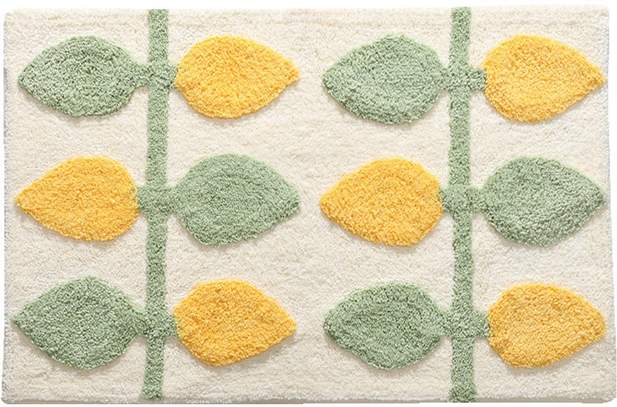 Non-slip bath mat - indoor/outdoor living room, kitchen, bedroom Non-slip bath mat - soft and absorbent bath mat (40*60cm)