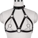 Bra Straps - Punk Cupless Bra Straps - Bra Tops - Bra Support - Bra Chains