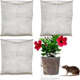 Garden Tools - 3-Piece Root Protection Baskets - Gopher-Resistant Stainless Steel Wire Basket Barriers - Keep Burrowing Animals, Pests, Voles, Moles, and More Out - 24 x 24 Inches