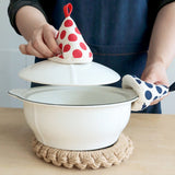 Gloves - Insulated gloves - burn gloves - microwave - oven - kitchen pot lid - frying pan lid - Thickened heat-insulating gloves - 6 pieces
