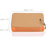 Notebook - Notepad - Flashcards - Sticky Notes - 7-pack - Front View