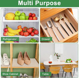 30*300cm non-stick coated shelves - waterproof and oil-resistant - thickened - easy to clean and cut - drawer insert - suitable for refrigerators, desks, cabinets, kitchens - Top-Down View