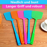 Fly Swatters - Fly Swatters - Mosquito Repellent - 5 Stable Fly Swatters - Front View