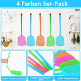 Fly Swatters - Fly Swatters - Mosquito Repellent - 5 Stable Fly Swatters - Side View