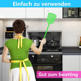 Fly Swatters - Fly Swatters - Mosquito Repellent - 5 Stable Fly Swatters - Rear View