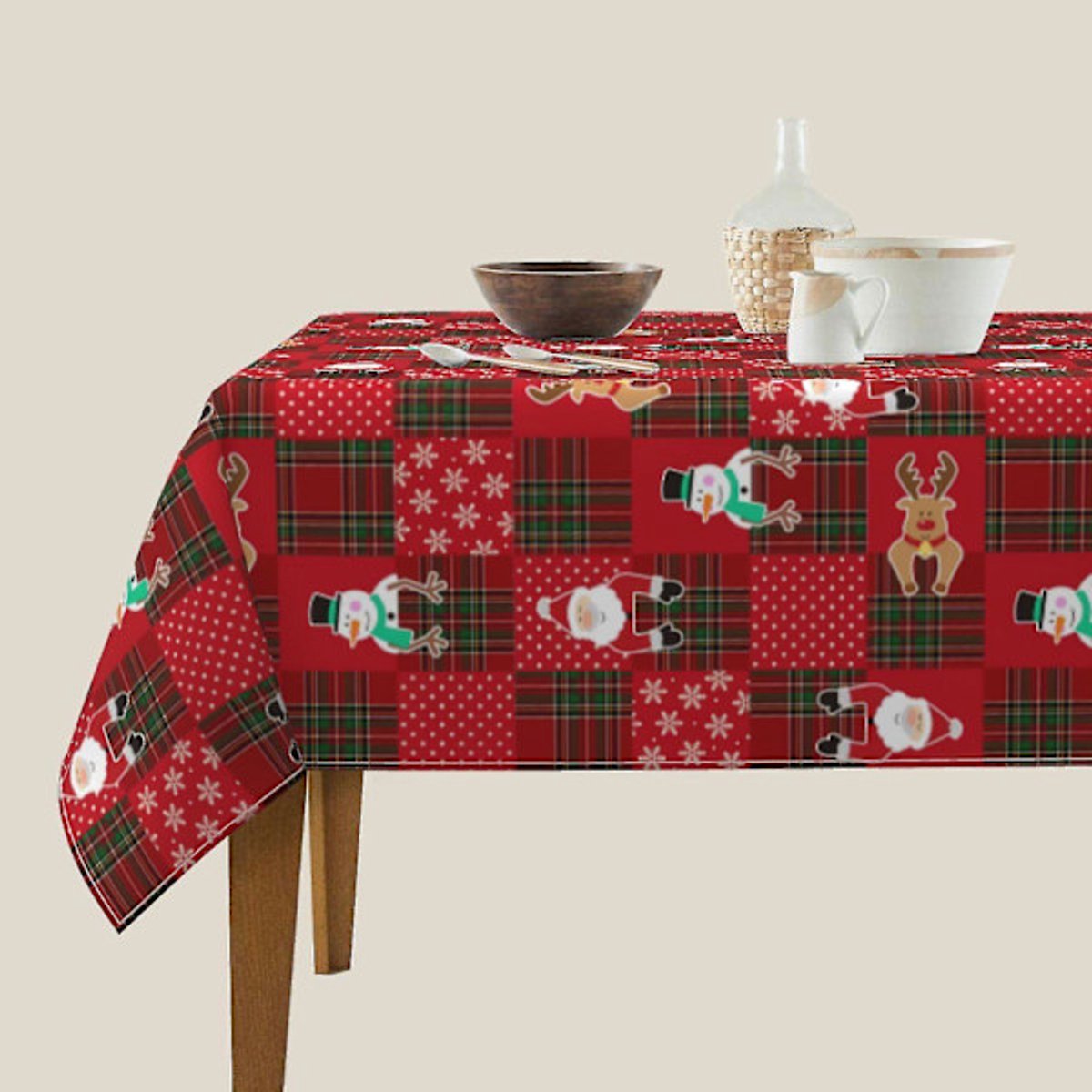 Tablecloth - Square - Round - 60x60 inches - Dining Room - Garden