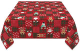 Tablecloth - Square - Round - 60x60 inches - Dining Room - Garden - Side View