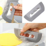 Deshedding Brush - Cat Brush - Cat Comb - Brush Against Cat Hair - Anti-Shedding - Coat Care - Gray - Top-Down View