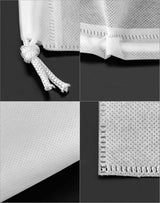 Drawstring Dust Cover - 6-Piece Breathable Non-Woven Large Size Storage Bag - For Handbags, Tote Bags & Shoes - 50x40cm