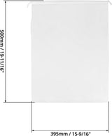 Drawstring Dust Cover - 6-Piece Breathable Non-Woven Large Size Storage Bag - For Handbags, Tote Bags & Shoes - 50x40cm - Top-Down View