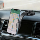 Phone Holder - Universal Base - 360° Rotatable Car Phone Holder - Suitable for cars, trucks, vehicles, windshields and mobile navigation systems.