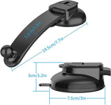 Phone Holder - Universal Base - 360° Rotatable Car Phone Holder - Suitable for cars, trucks, vehicles, windshields and mobile navigation systems.