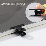 Metal Clip - Office Supplies - Paper - Receipt - Label - Bag - Shop - Office - Reusable - Side View