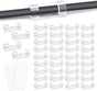 Transparent Cable Clips Self-Adhesive – Cable Organizer – 120 pieces – Cable Tray – Cable Ties – Cable Lock – Desk Organizers – Organizer – Cable Trays – Cable Management – Clips – Ties